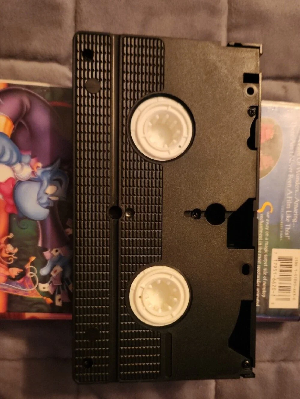 The Classic Black Diamond Walt Disney Aladdin VHS Cover - Colorful